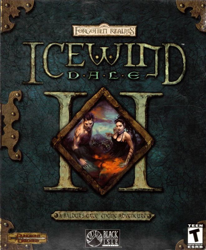 Front Cover for Icewind Dale II (Windows)