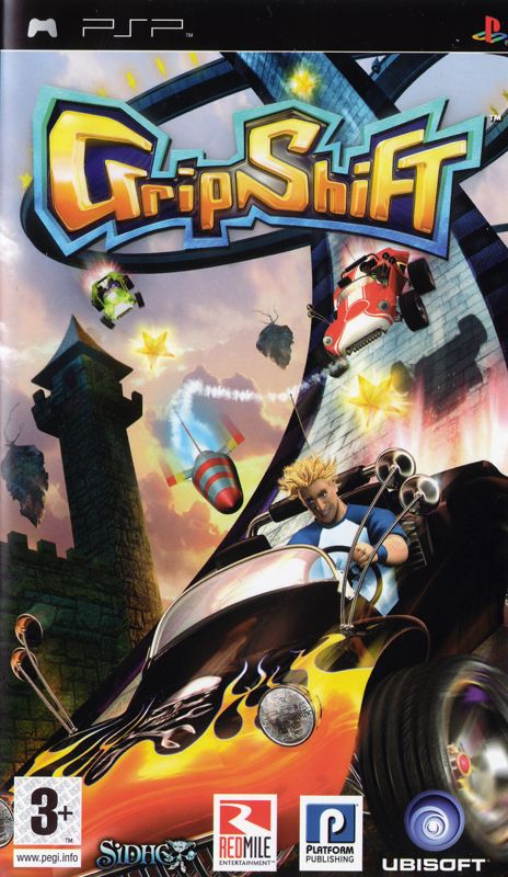 Front Cover for GripShift (PSP)