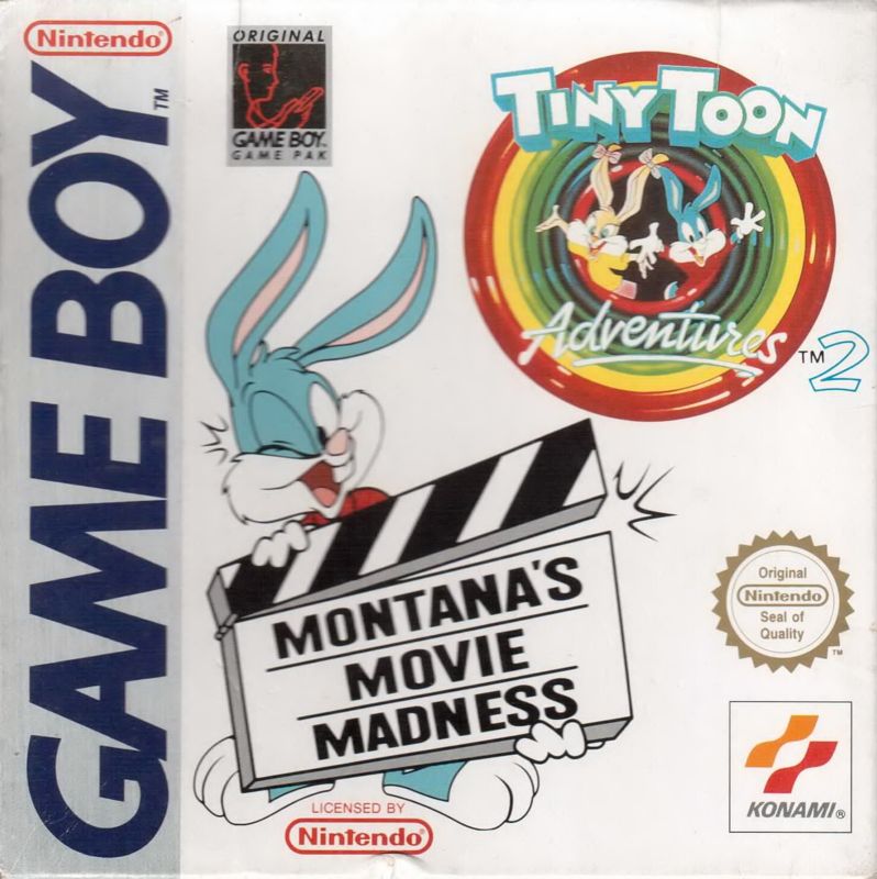 Front Cover for Tiny Toon Adventures 2: Montana's Movie Madness (Game Boy)