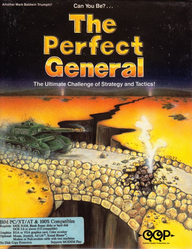 Front Cover for The Perfect General (DOS)