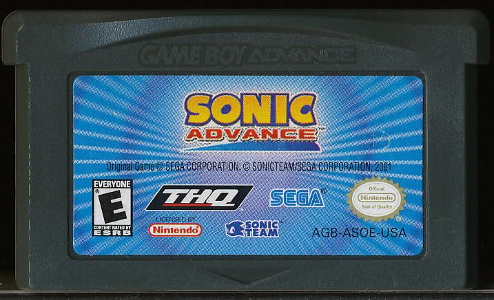 Media for Sonic Advance (Game Boy Advance)