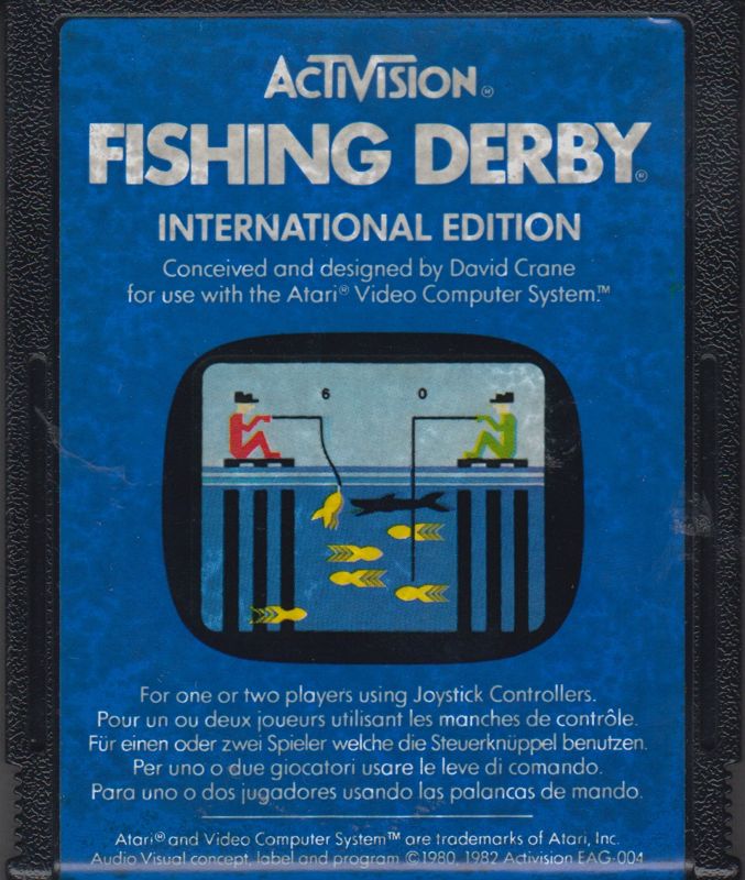 Media for Fishing Derby (Atari 2600): Cartridge