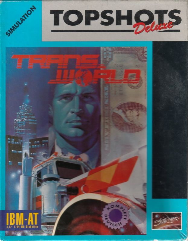 Front Cover for Transworld (DOS) (TopShots Deluxe release)