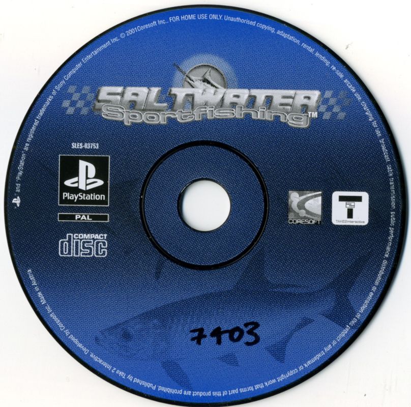 Media for Saltwater Sportfishing (PlayStation)