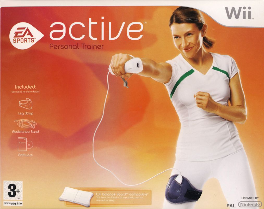 Front Cover for EA Sports Active (Wii)