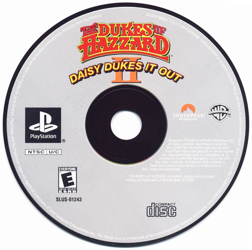 Media for The Dukes of Hazzard II: Daisy Dukes It Out (PlayStation)