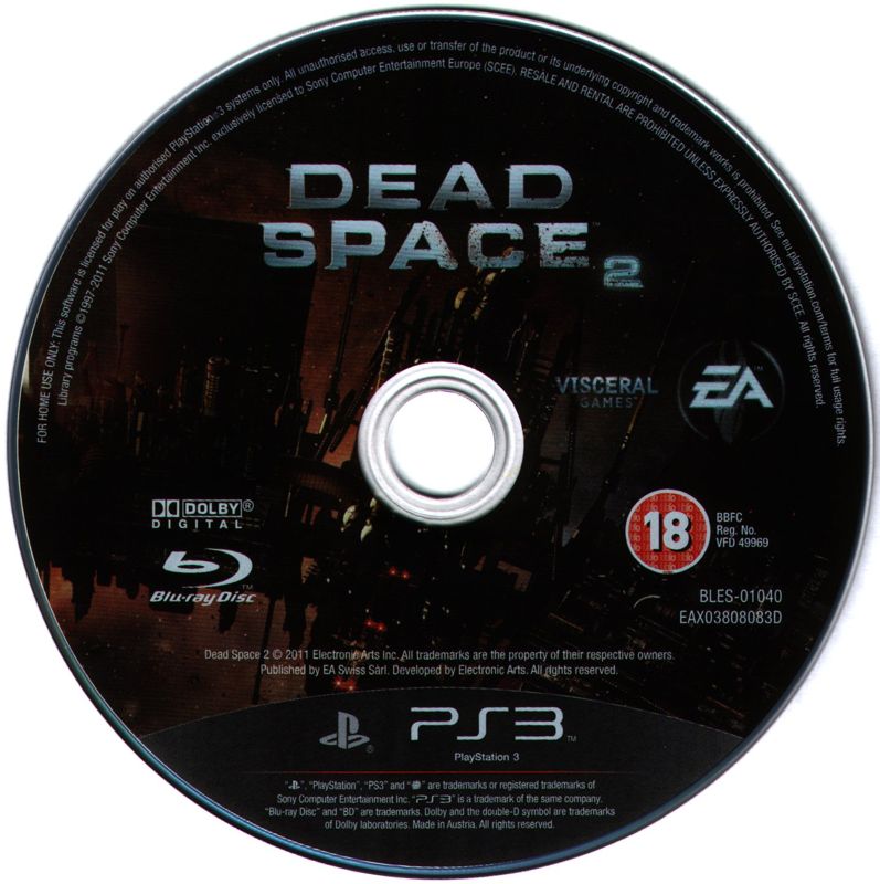 Media for Dead Space 2: Limited Edition (PlayStation 3)