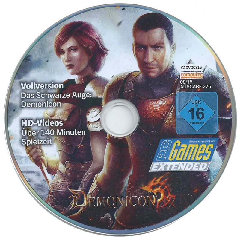 Media for Demonicon (Windows) (PC Games 08/2015 covermount)