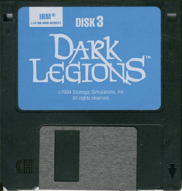 Media for Dark Legions (DOS): Disk 3