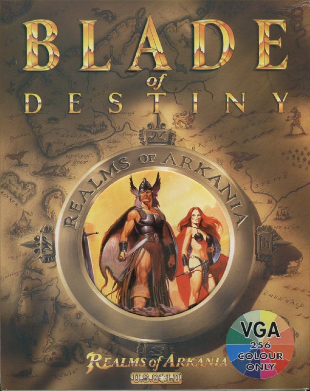 Front Cover for Realms of Arkania: Blade of Destiny (DOS)