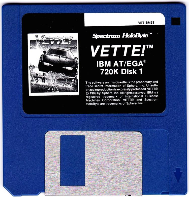 Media for Vette! (DOS)