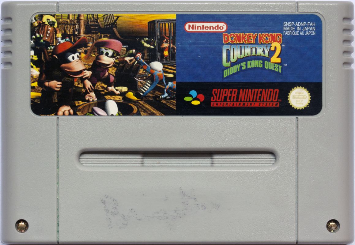 Media for Donkey Kong Country 2: Diddy's Kong Quest (SNES): Front