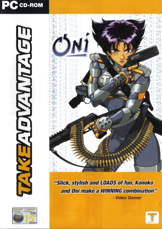 Front Cover for Oni (Windows) (Take 2's Take Advantage release)
