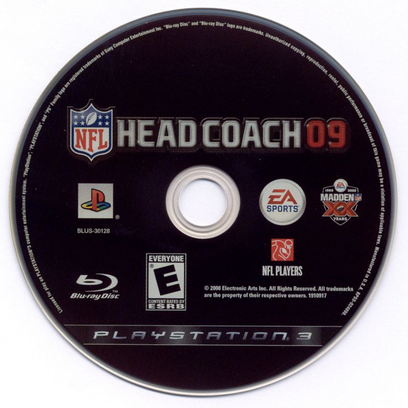 Media for Madden NFL: XX Years (Collector's Edition) (PlayStation 3): NFL Head Coach 09