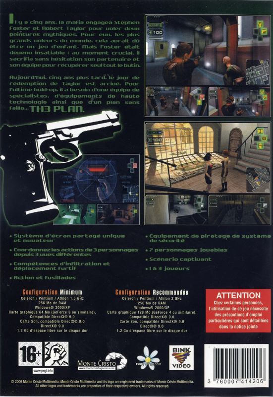 Back Cover for Th3 Plan (Windows)