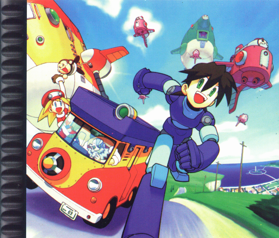 Inside Cover for Mega Man Legends (PlayStation)