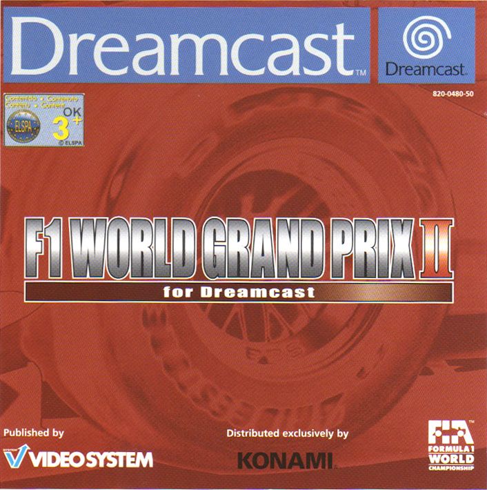 Front Cover for F1 World Grand Prix II (Dreamcast)
