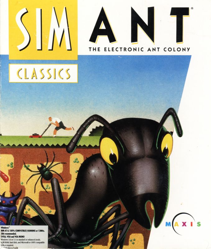 Front Cover for SimAnt (Windows 3.x) (Classics)