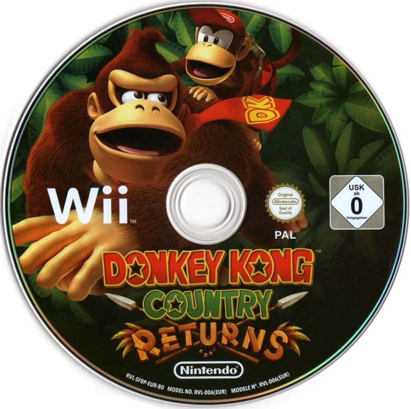 Media for Donkey Kong Country Returns (Wii)