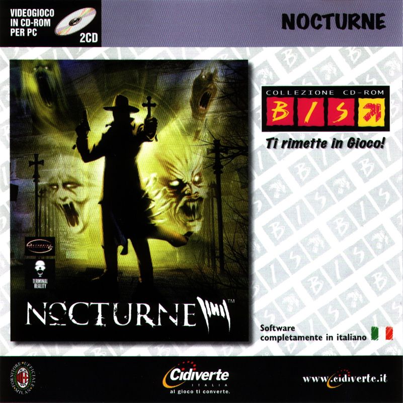 Front Cover for Nocturne (Windows) (Cidiverte BIS budget release)