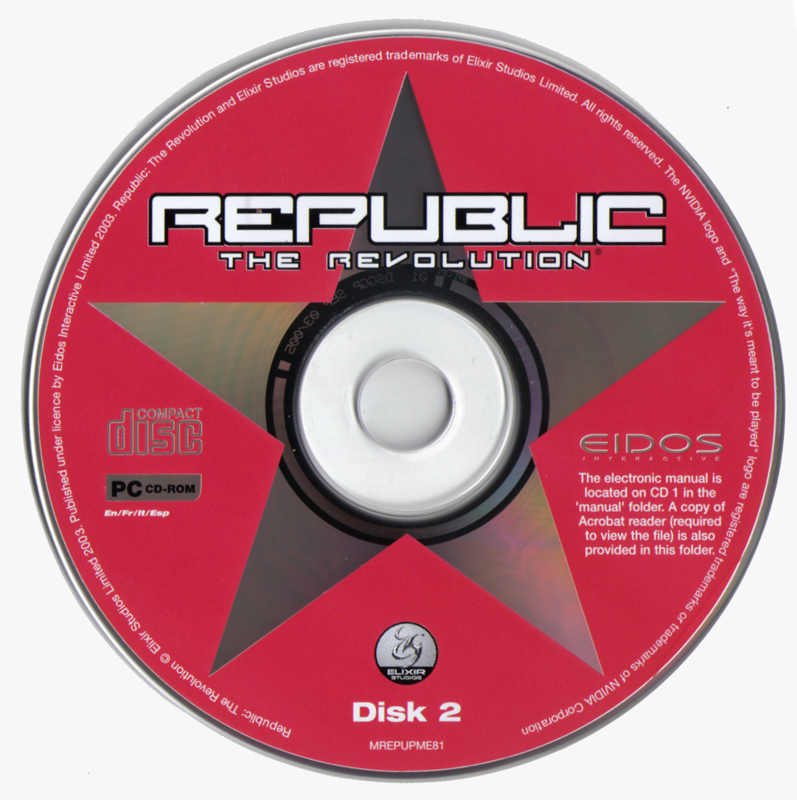 Media for Hitlist 2004 (Windows): <i>Republic: The Revolution</i> Disc 2/2