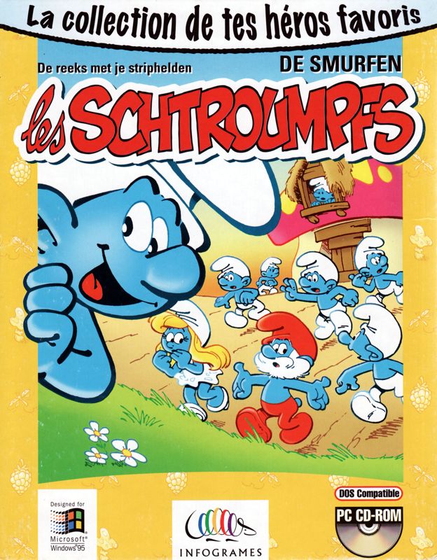 Front Cover for The Smurfs (DOS and Windows)