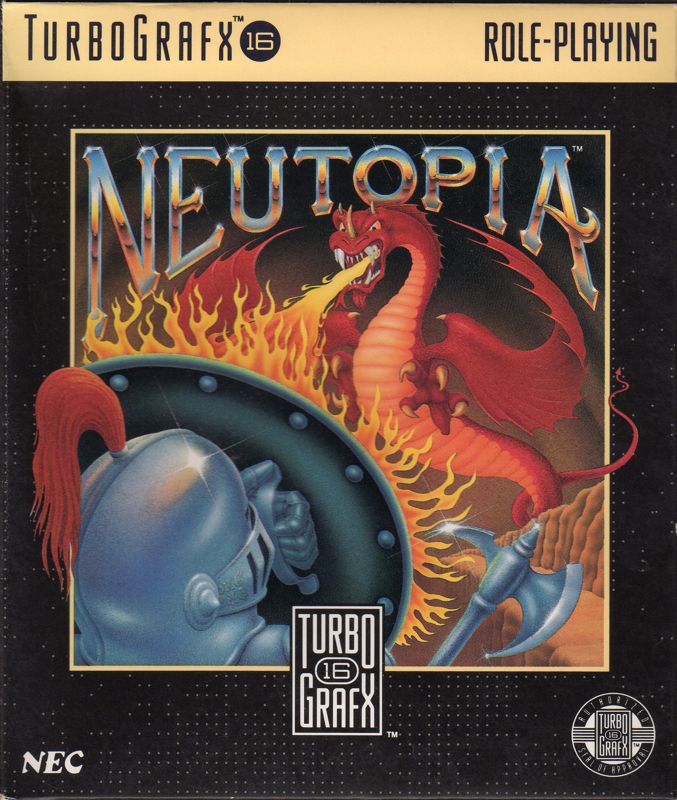Front Cover for Neutopia (TurboGrafx-16)