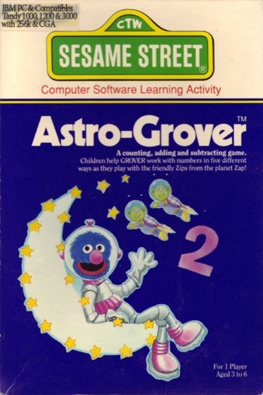 Front Cover for Astro-Grover (DOS)
