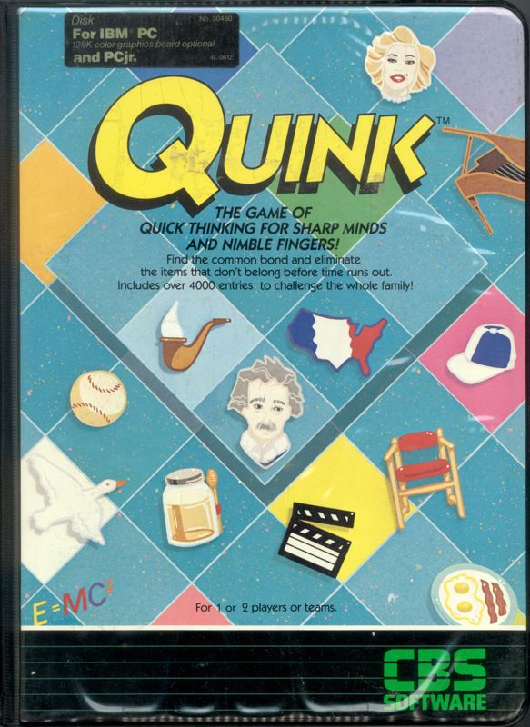 Front Cover for Quink (DOS)