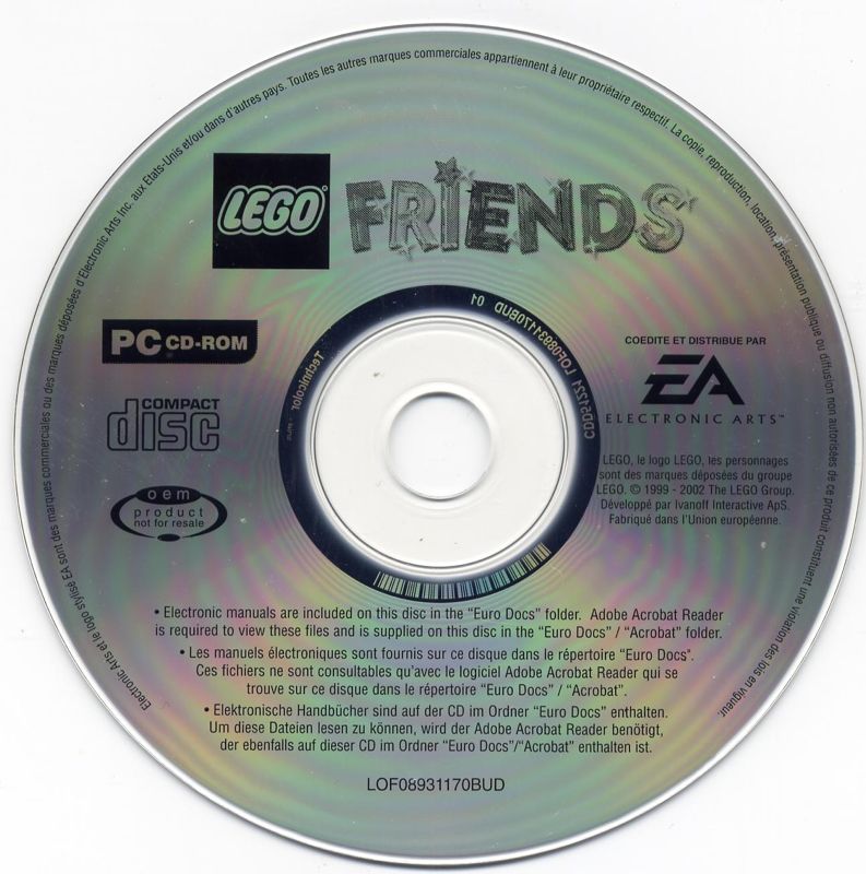Media for LEGO Friends (Windows) (OEM Release)