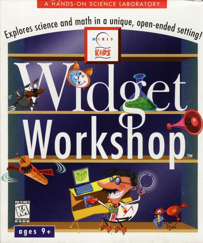 Front Cover for Widget Workshop: The Mad Scientist's Laboratory (Windows) (1996 re-release)