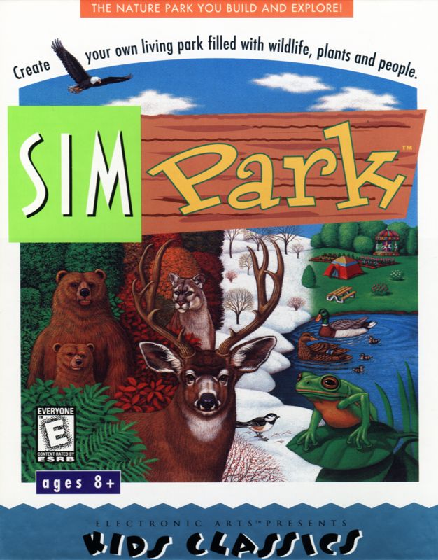 Front Cover for SimPark (Windows) (Kids Classics re-release)