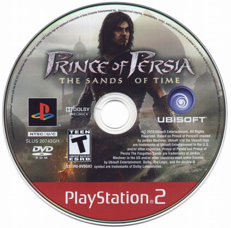 Media for Prince of Persia: The Sands of Time (PlayStation 2) (2010 Greatest Hits re-release)
