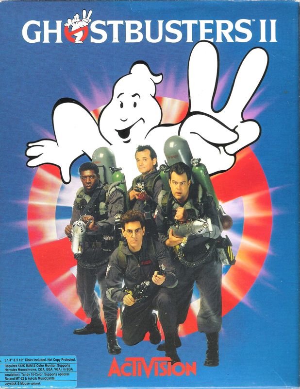 Front Cover for Ghostbusters II (DOS)