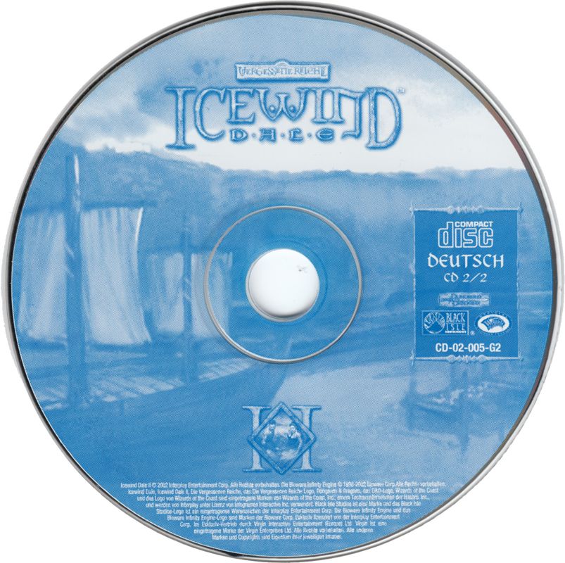 Media for Icewind Dale II (Collector's Edition) (Windows): Disc 2