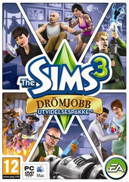 Front Cover for The Sims 3: Ambitions (Windows) (cdon.com release)