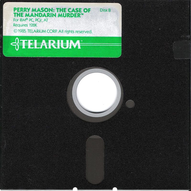 Media for Perry Mason: The Case of the Mandarin Murder (DOS): Disk 2/2