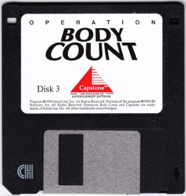 Media for Operation Body Count (DOS): Disk 3