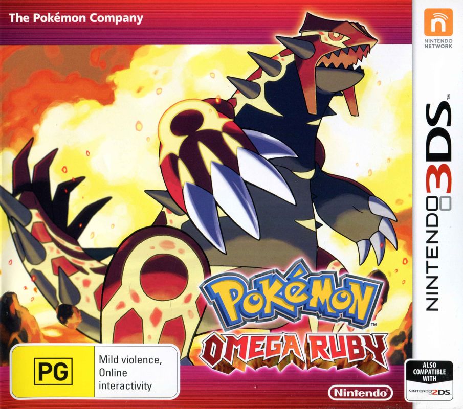 Front Cover for Pokémon Omega Ruby (Nintendo 3DS)