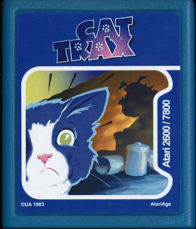 Media for Cat Trax (Atari 2600)