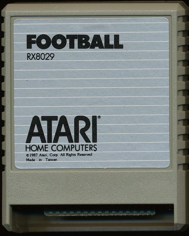 Media for RealSports Football (Atari 8-bit)