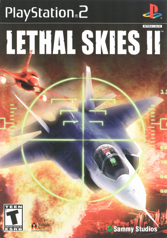 Front Cover for Lethal Skies II (PlayStation 2)
