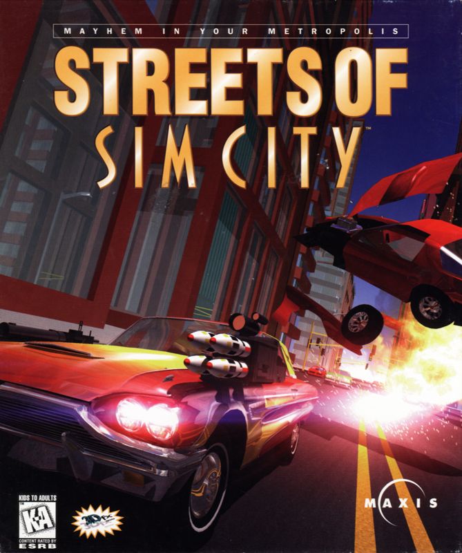 Front Cover for Streets of SimCity (Windows)