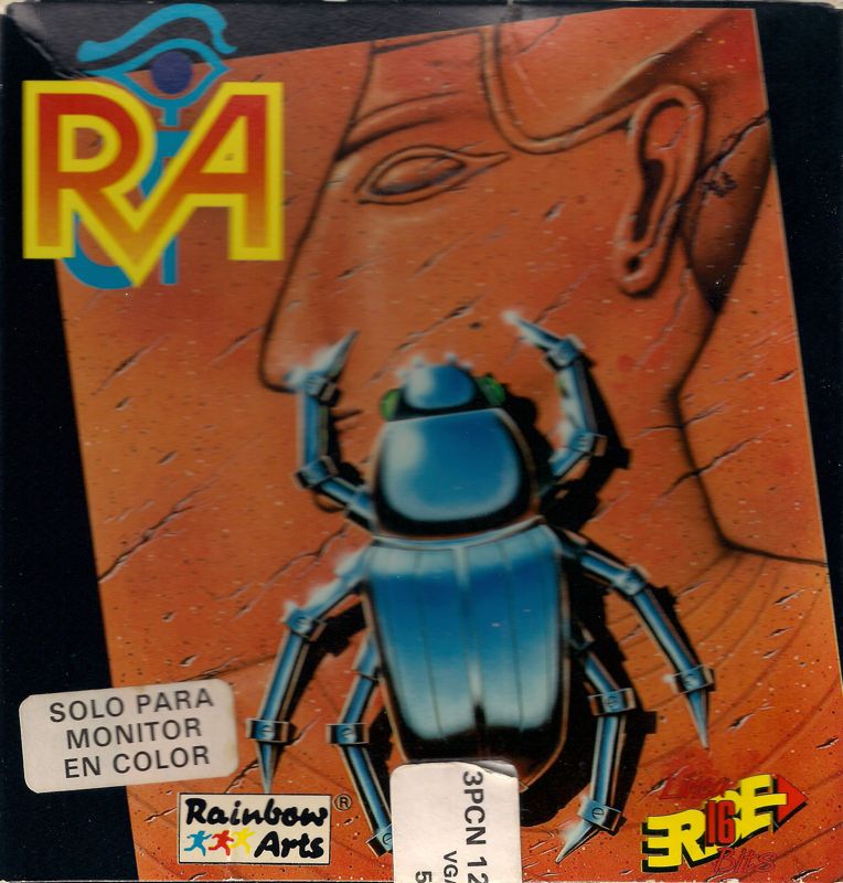 Front Cover for The Curse of Ra (DOS)