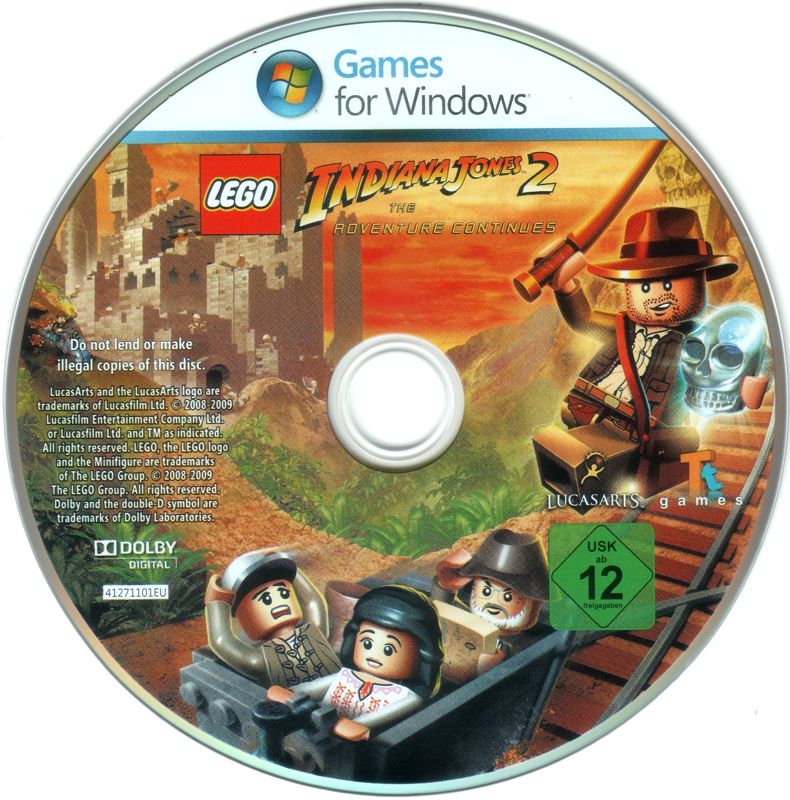 Media for LEGO Indiana Jones 2: The Adventure Continues (Windows)