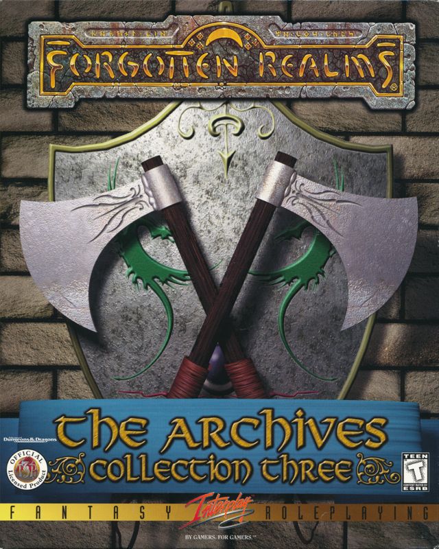 Front Cover for Forgotten Realms: The Archives - Collection Three (DOS and Windows)