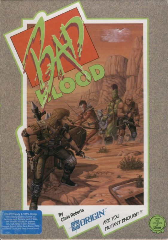 Front Cover for Bad Blood (DOS)