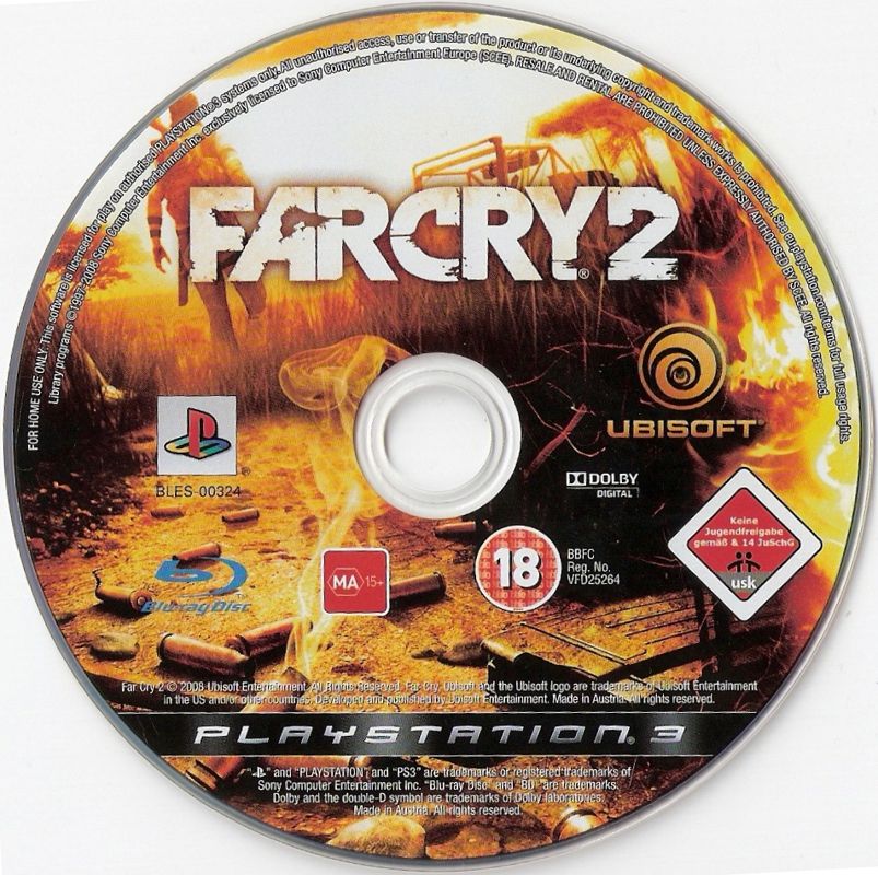 Media for Far Cry 2 (PlayStation 3)
