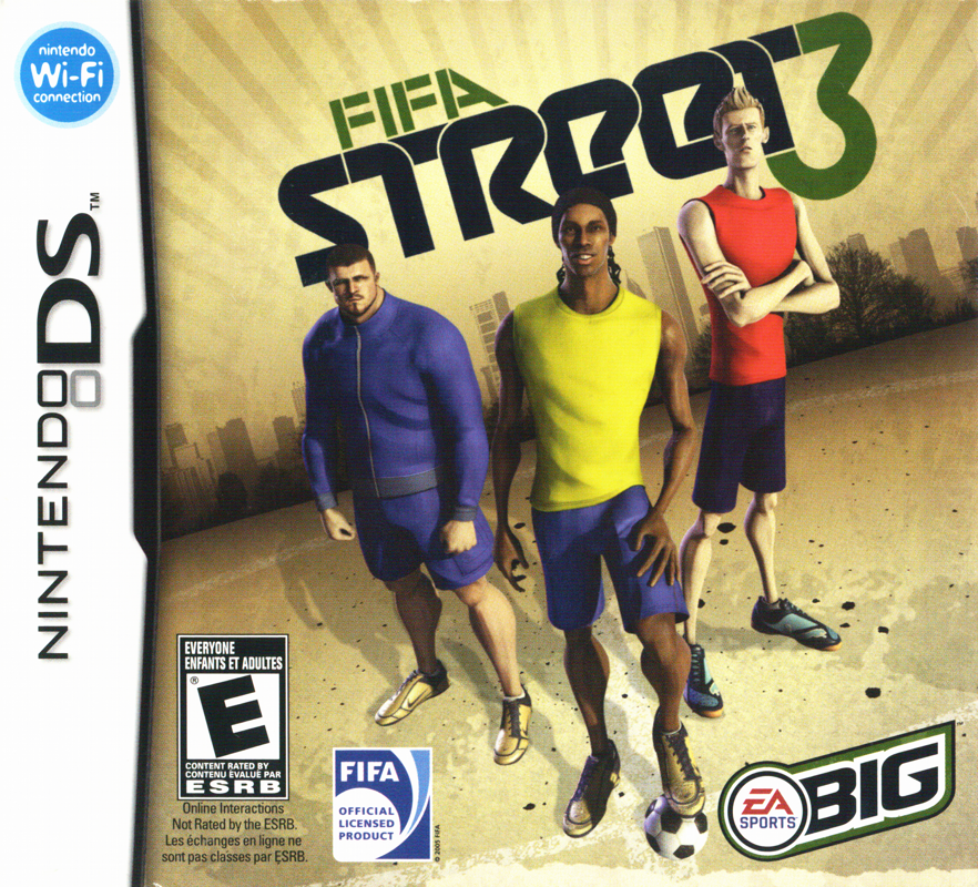 Front Cover for FIFA Street 3 (Nintendo DS)