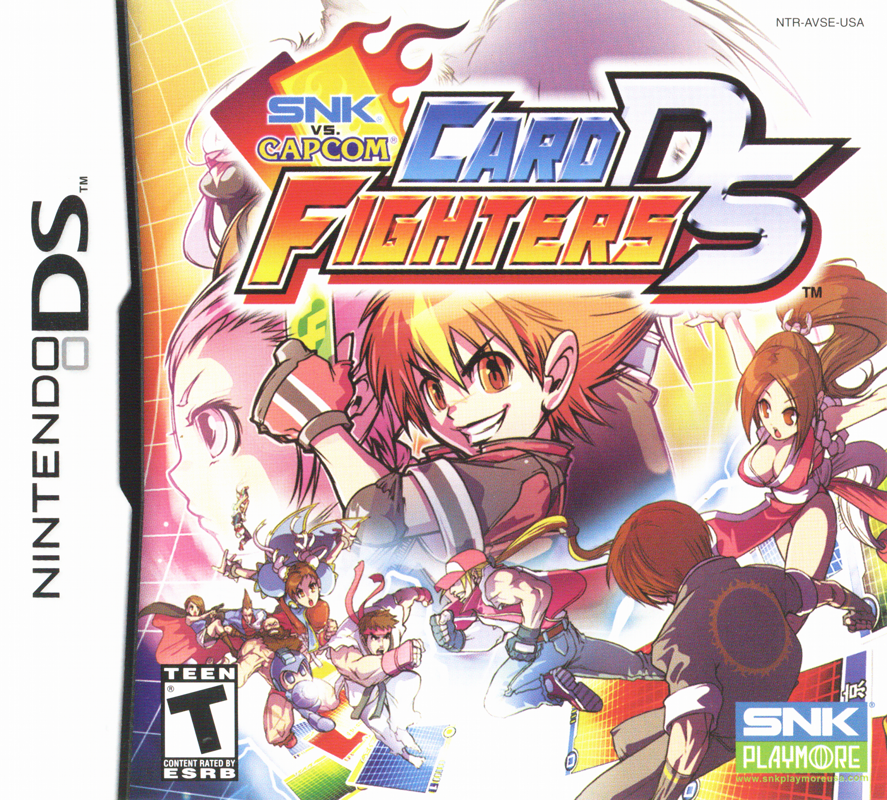 Front Cover for SNK vs. Capcom: Card Fighters DS (Nintendo DS)